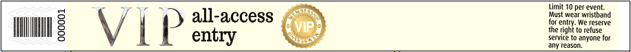 Custom VIP Wristbands