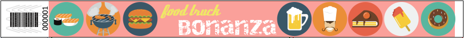 Custom Food Venue Wristbands