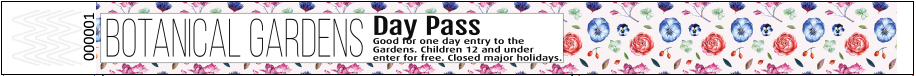 Gardens Wristbands