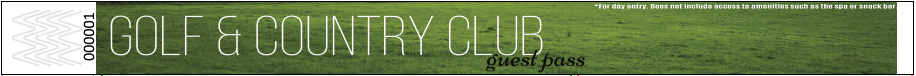 Golf Club Wristbands