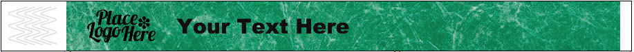 Green Custom Wristbands With Logo
