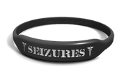 Seizure Medical Alert Rectangle Marquee Band